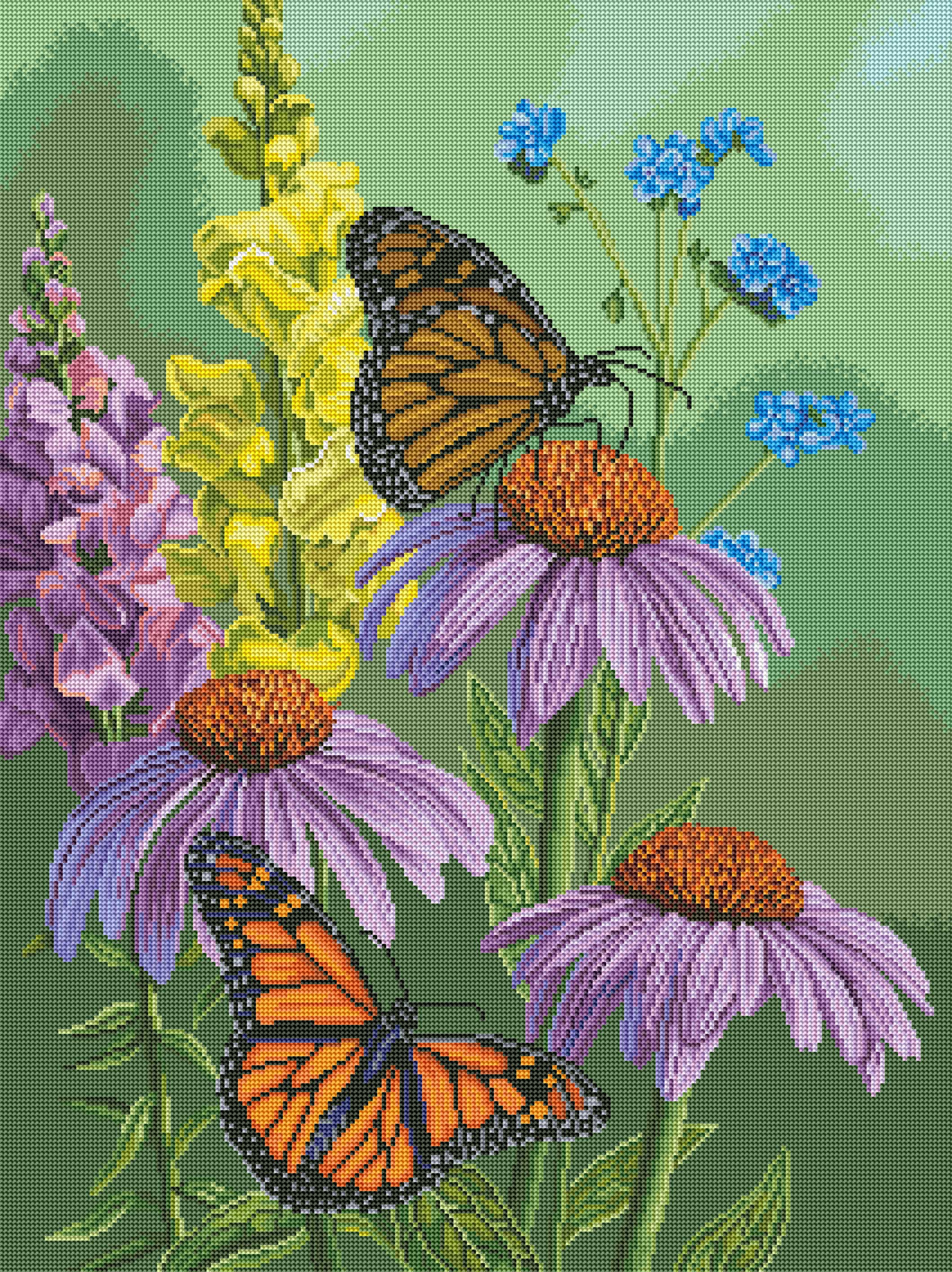 Garden Flower Monarchs - Image 2