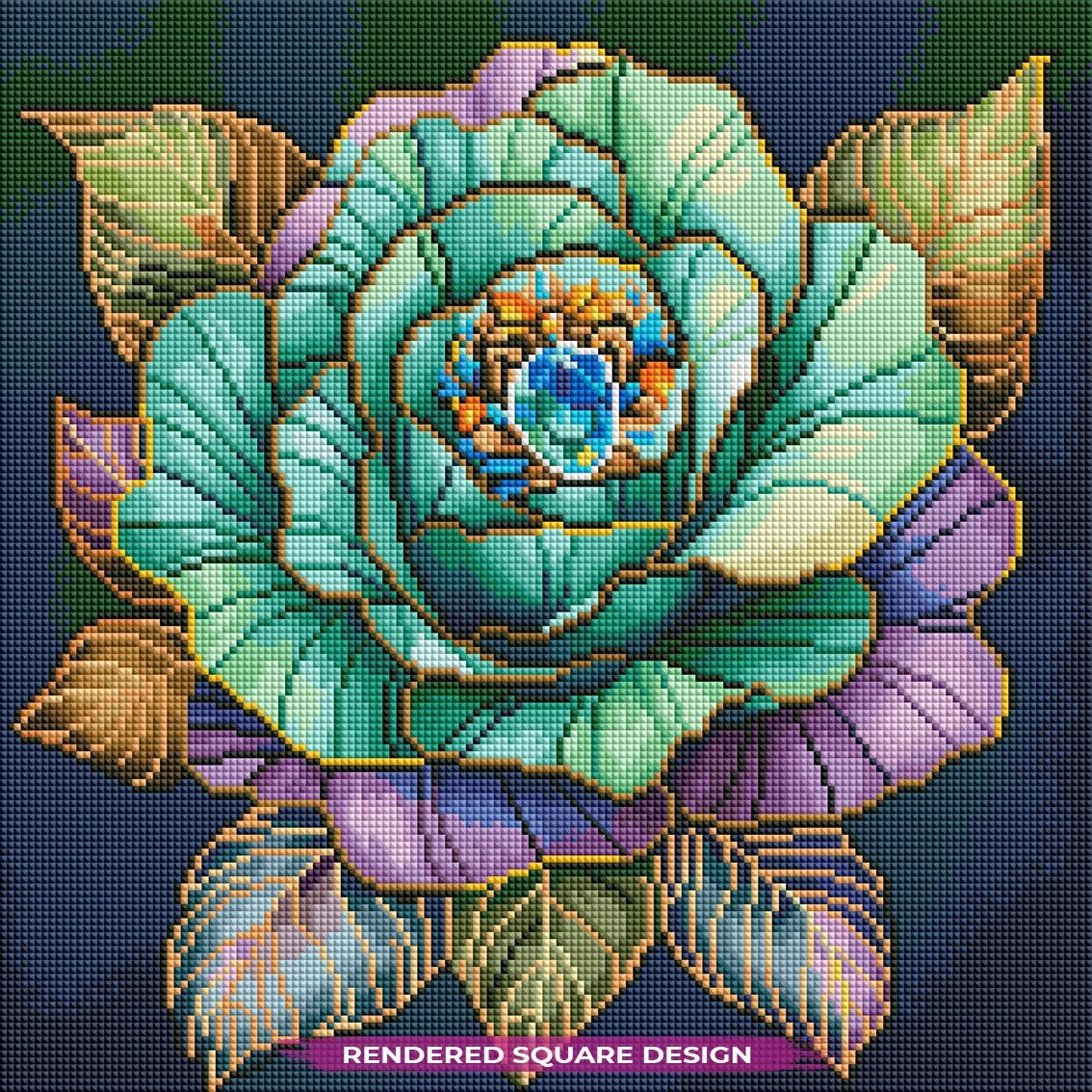 Gemstone Garden Aqua - Image 2