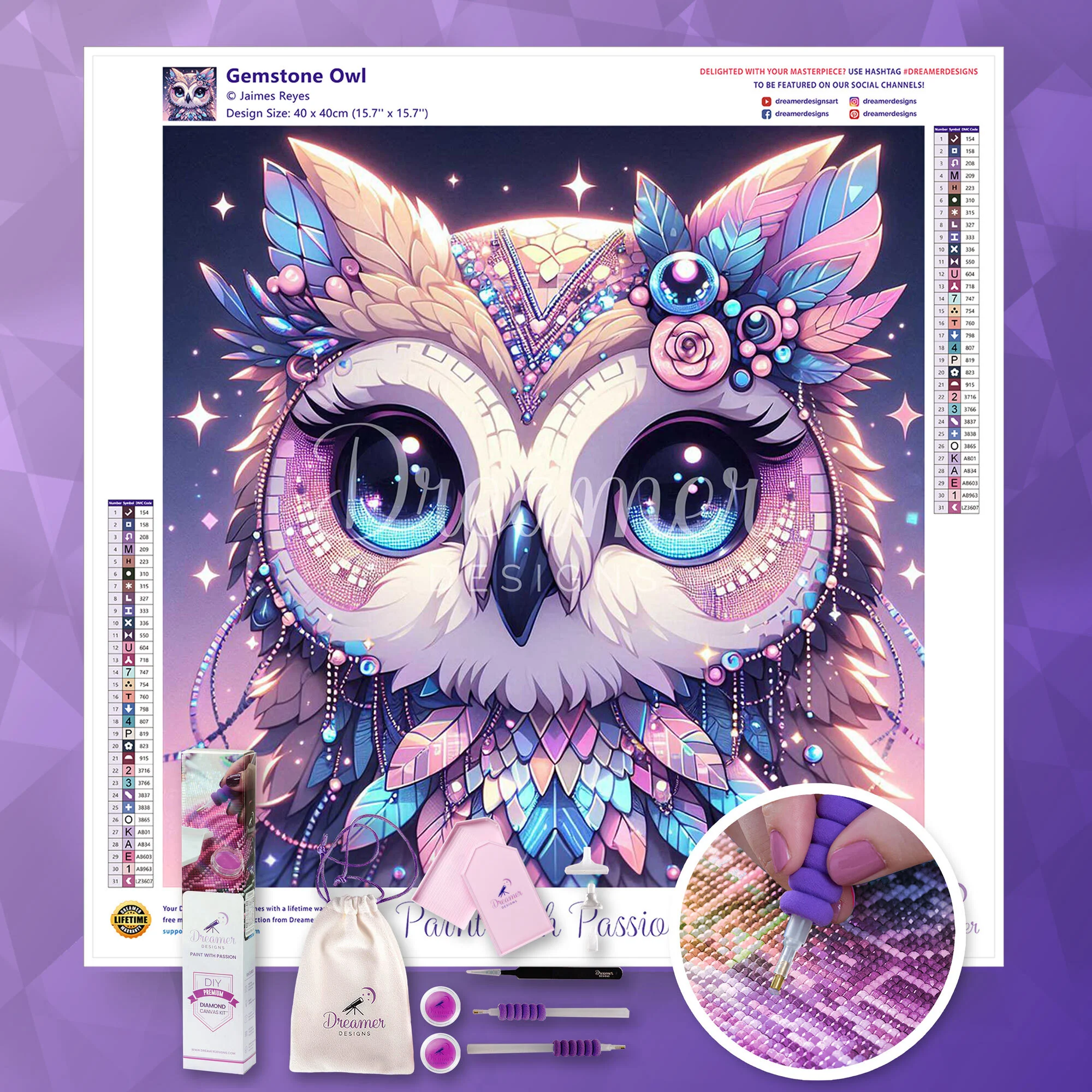 Gemstone Owl - Image 4