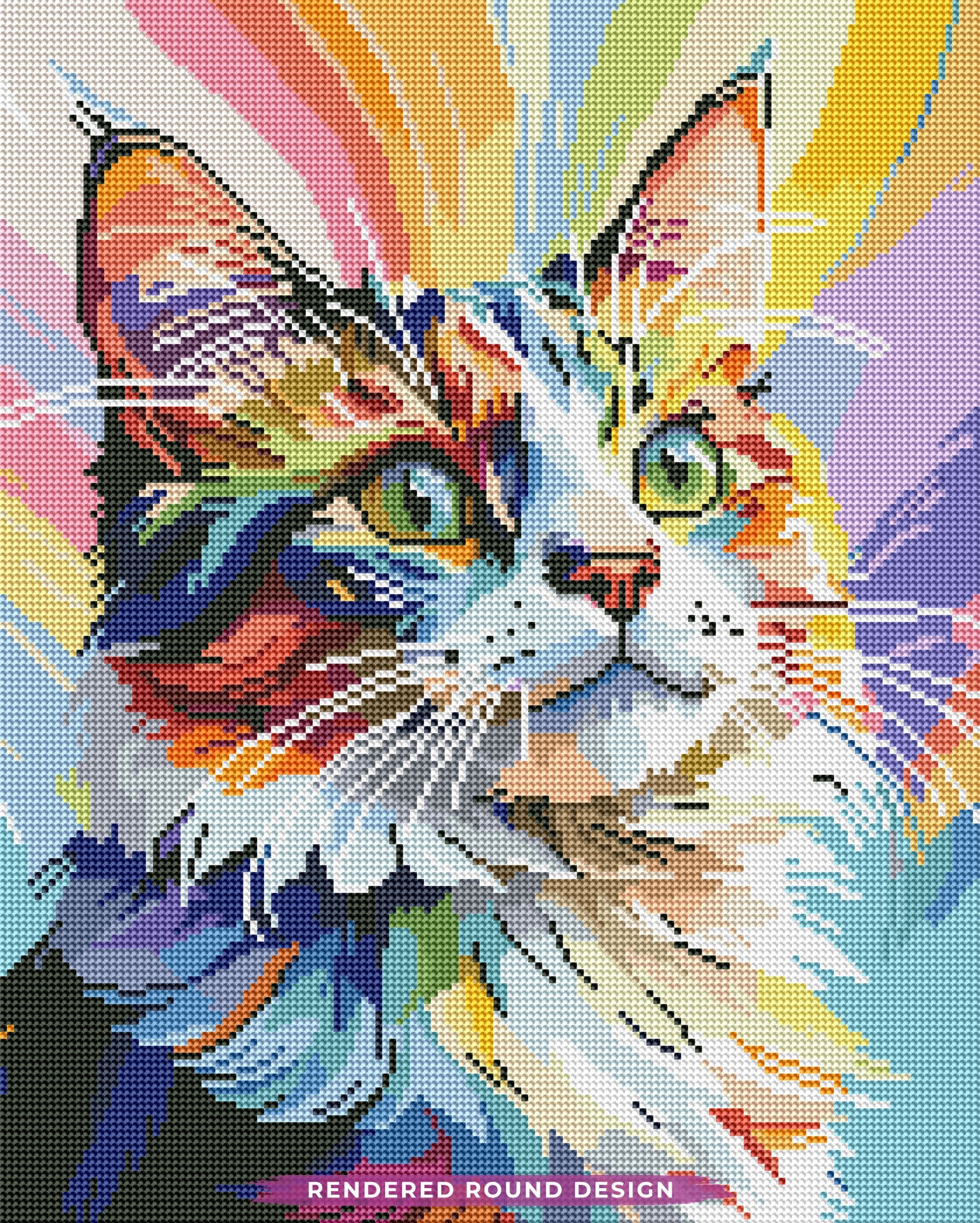 Glamour Girl Calico Cat - Image 3