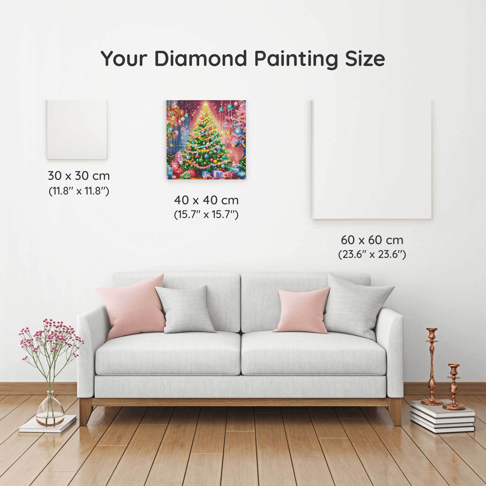 Glittering Pink Tree - Image 5