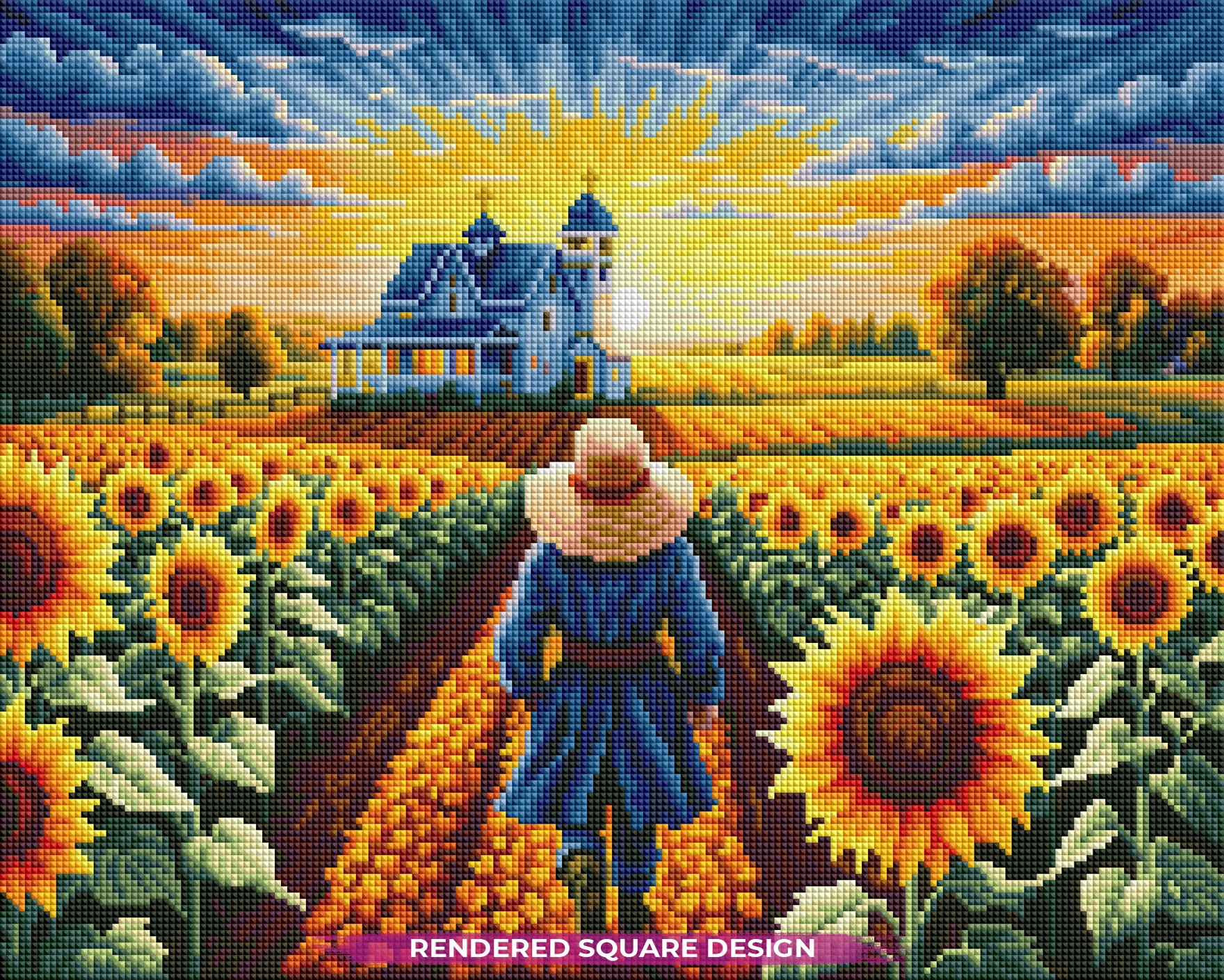 Golden Sunflower Morning - Image 2