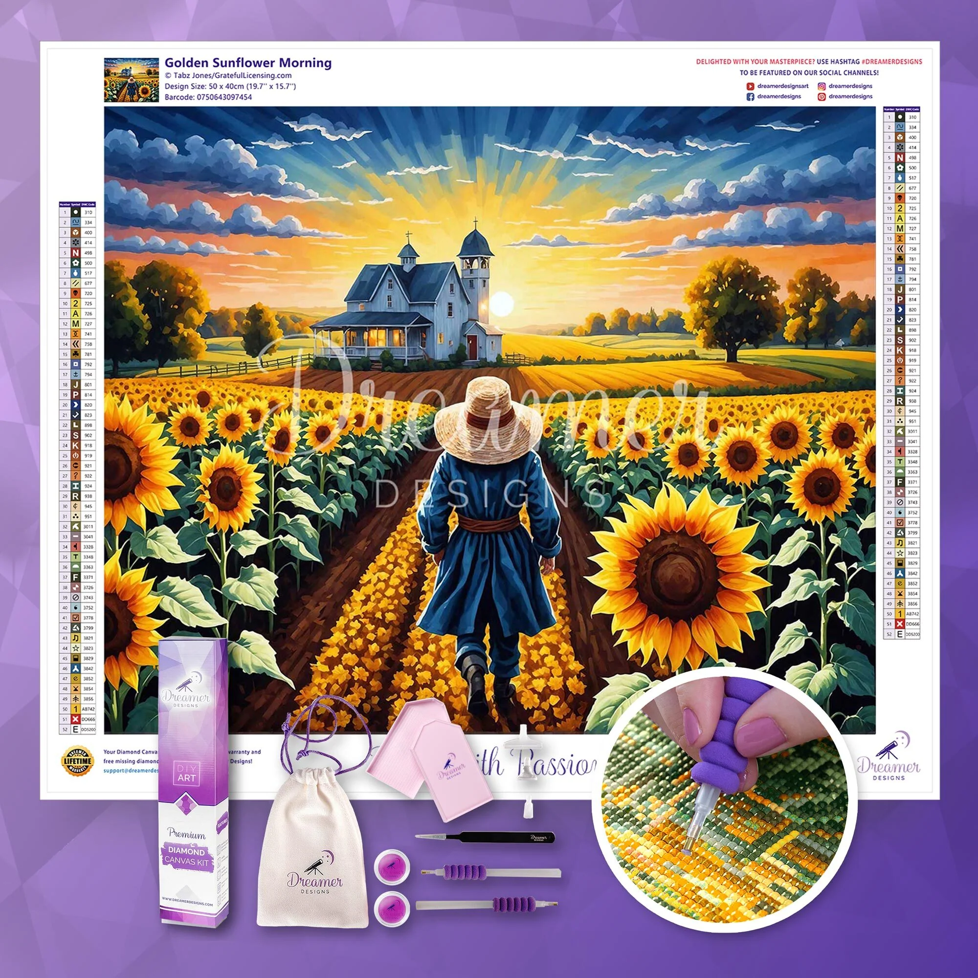 Golden Sunflower Morning - Image 4
