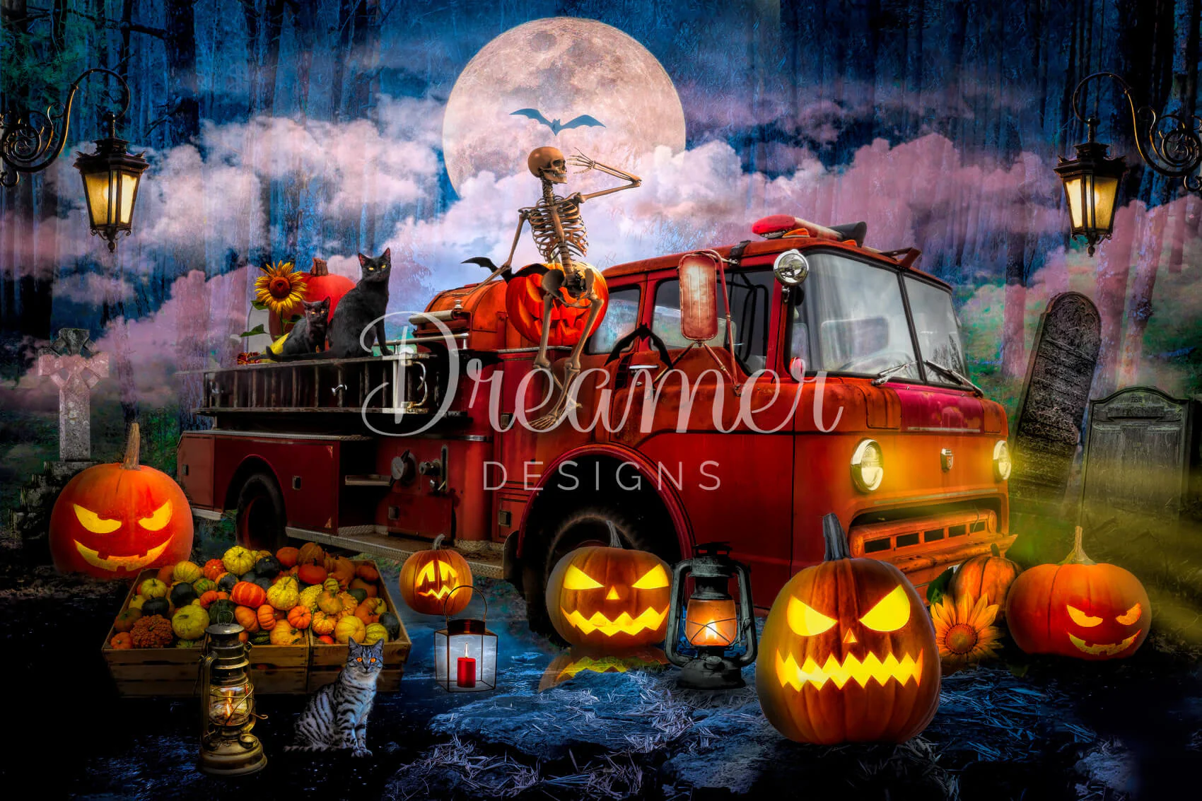 Halloween on Fire