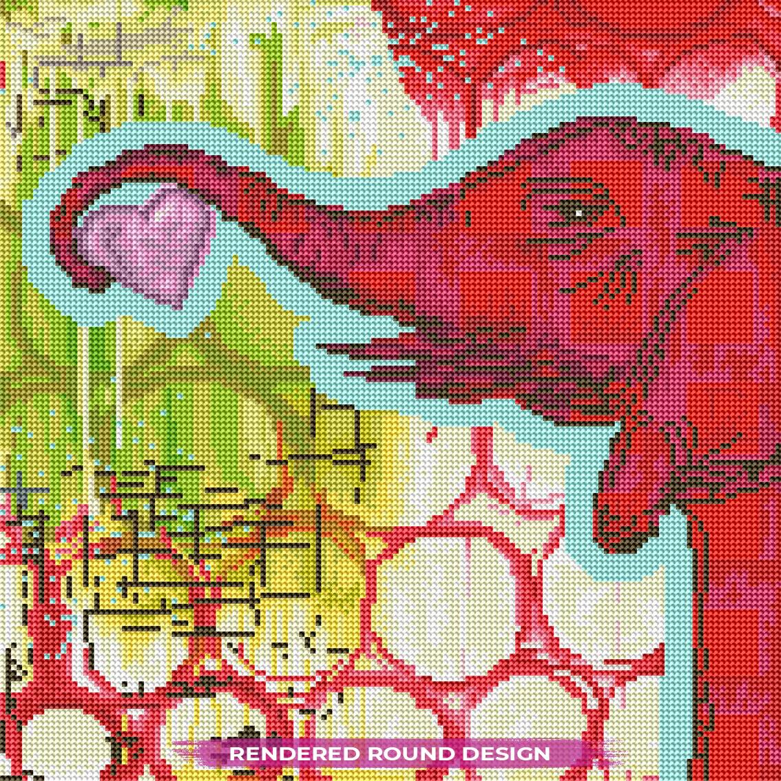 Hot Pink Elephant - Image 3