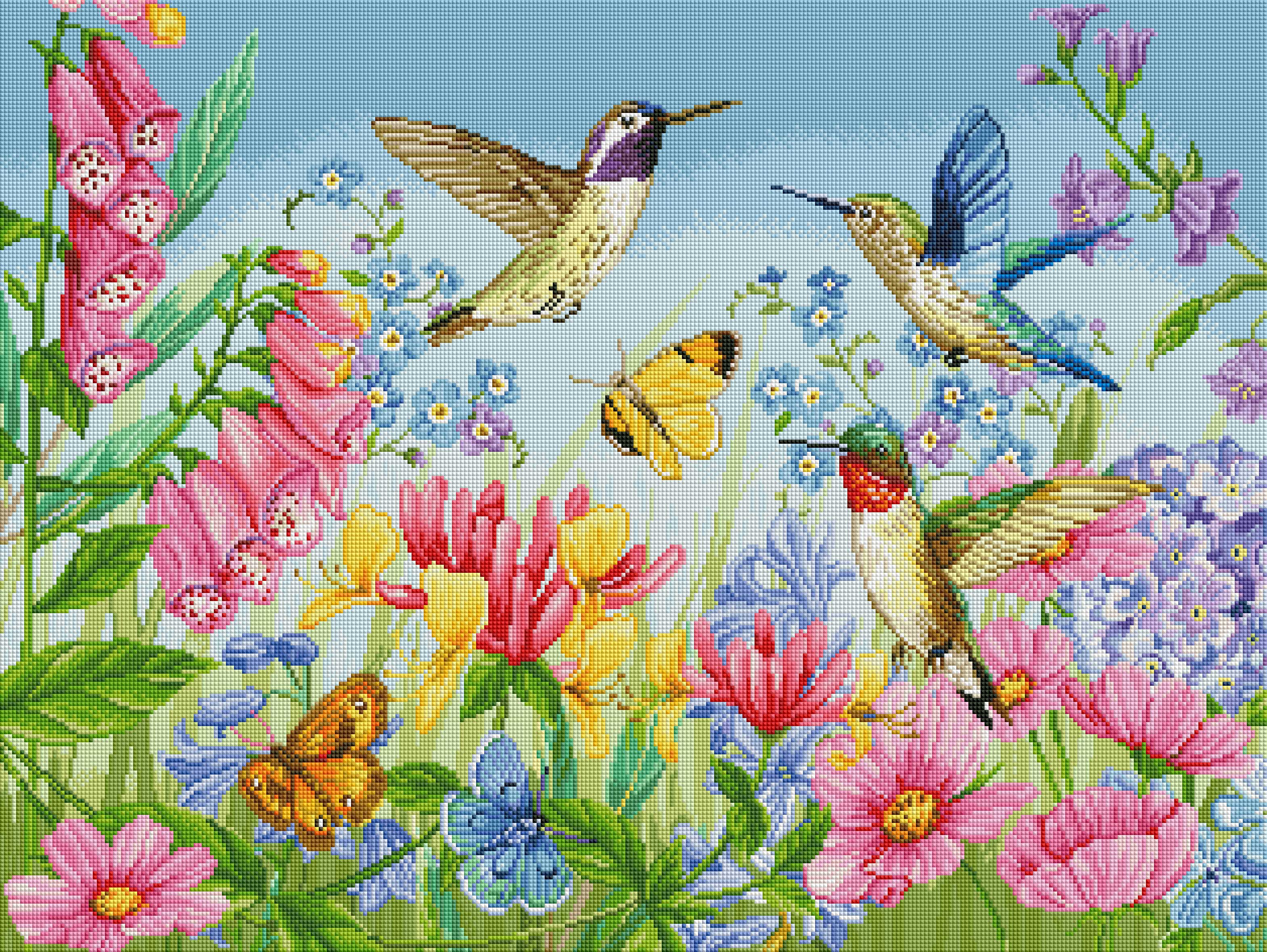Hummingbird and Butterfly - Image 2