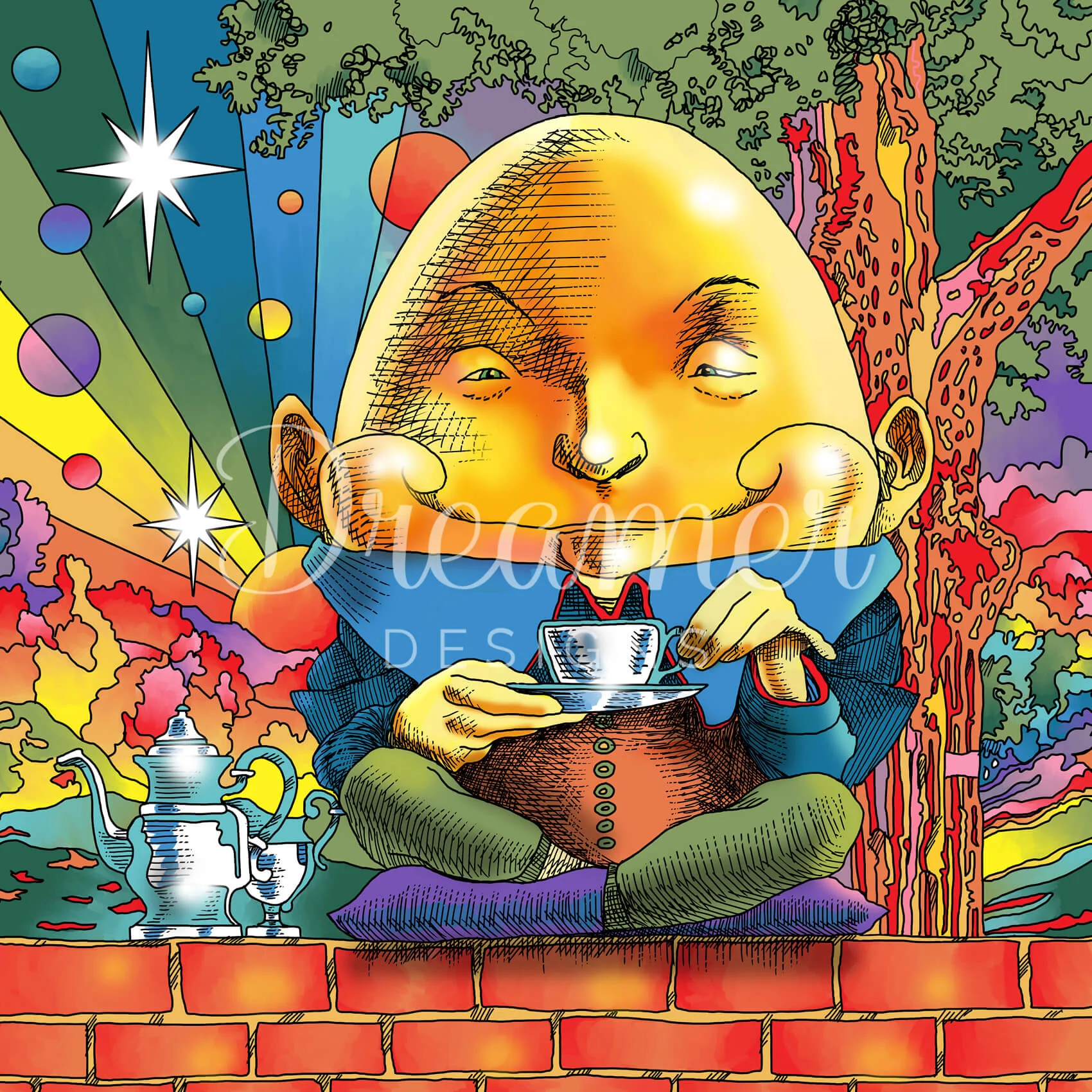 Humpty Dumpty Smile