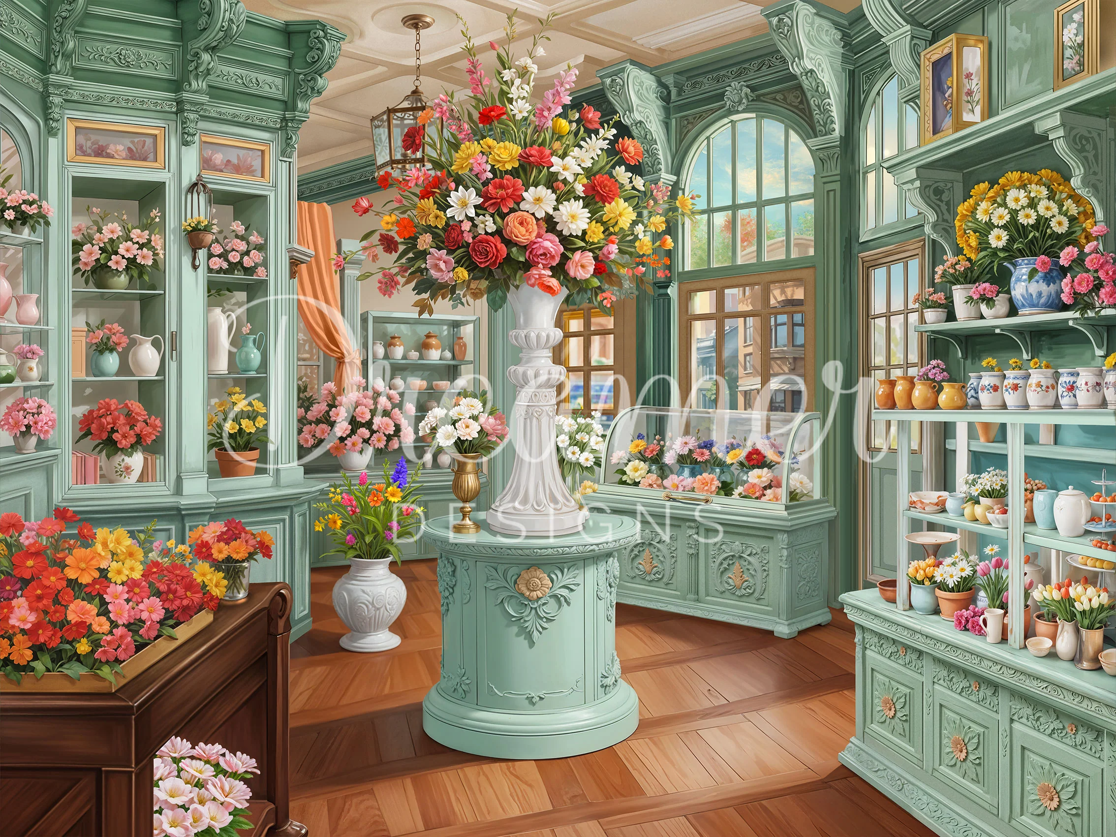 In the Flower Shop