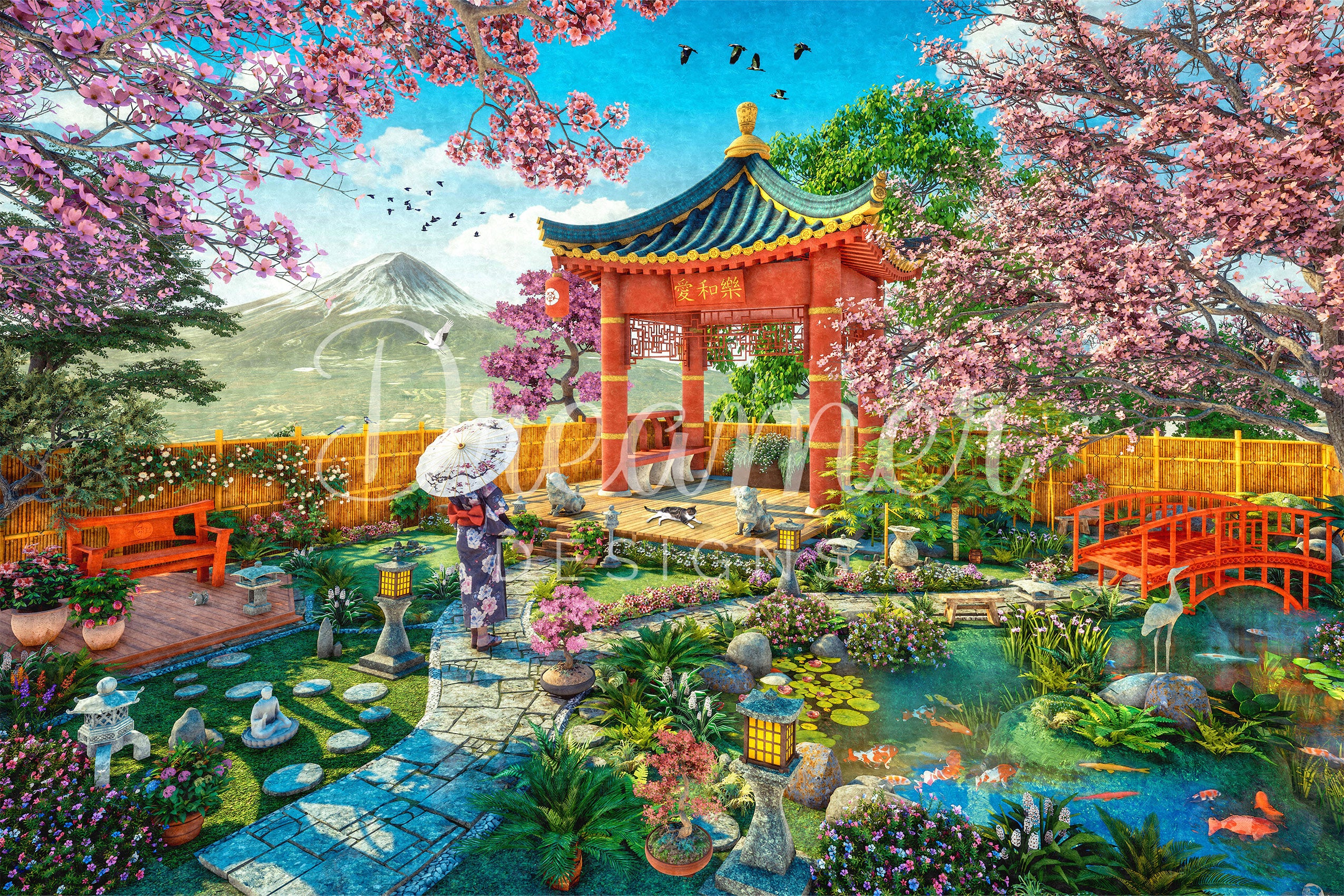 Japan Spring Garden
