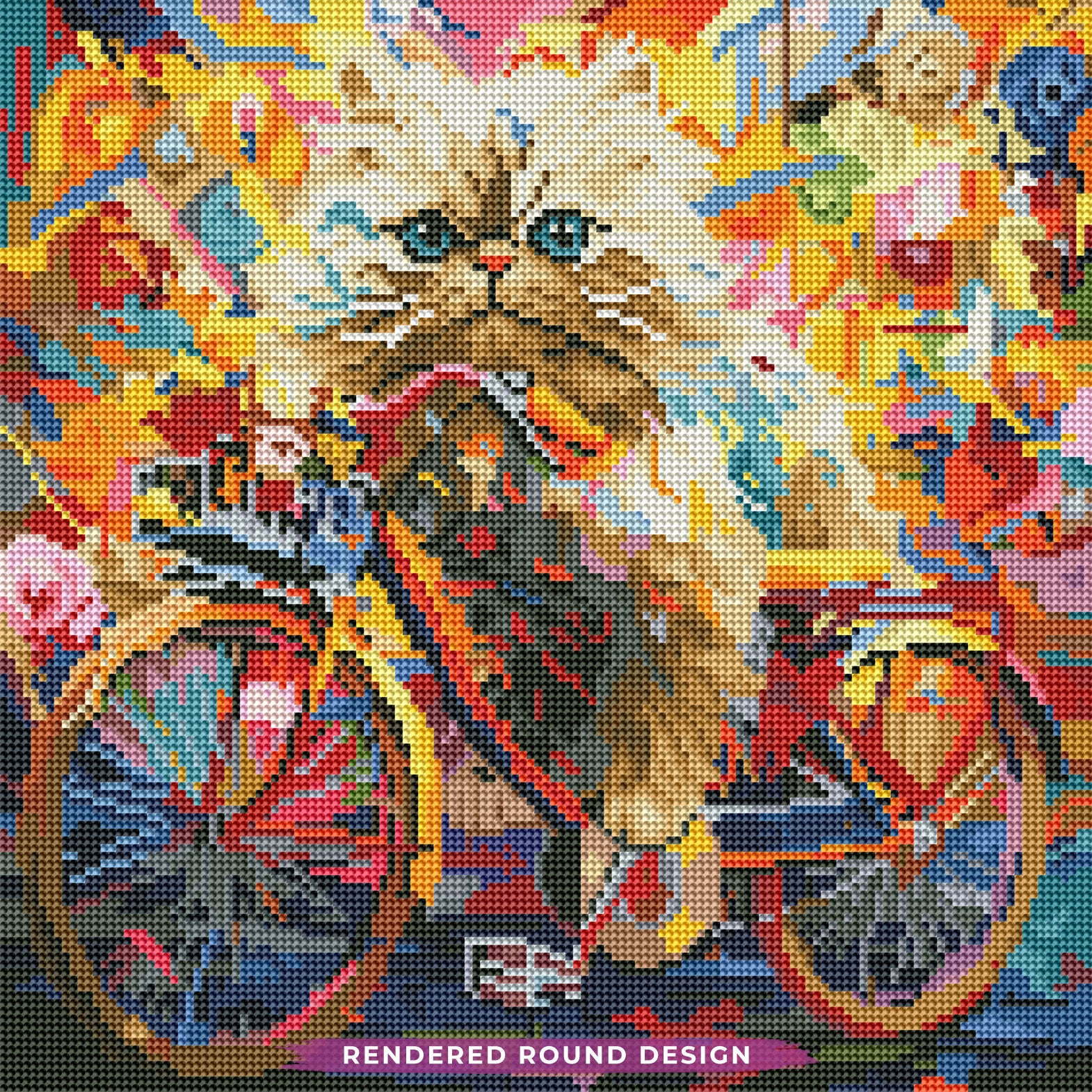 Kitten's Floral Ride - Image 3