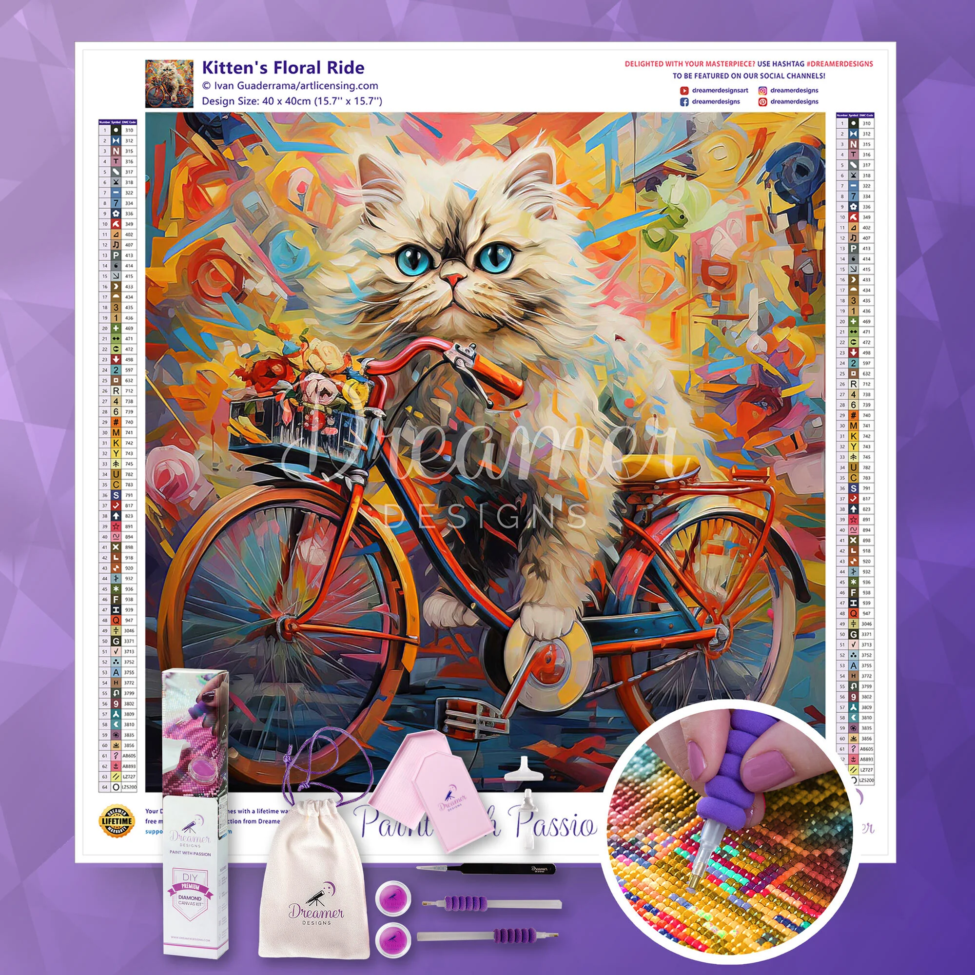 Kitten's Floral Ride - Image 4