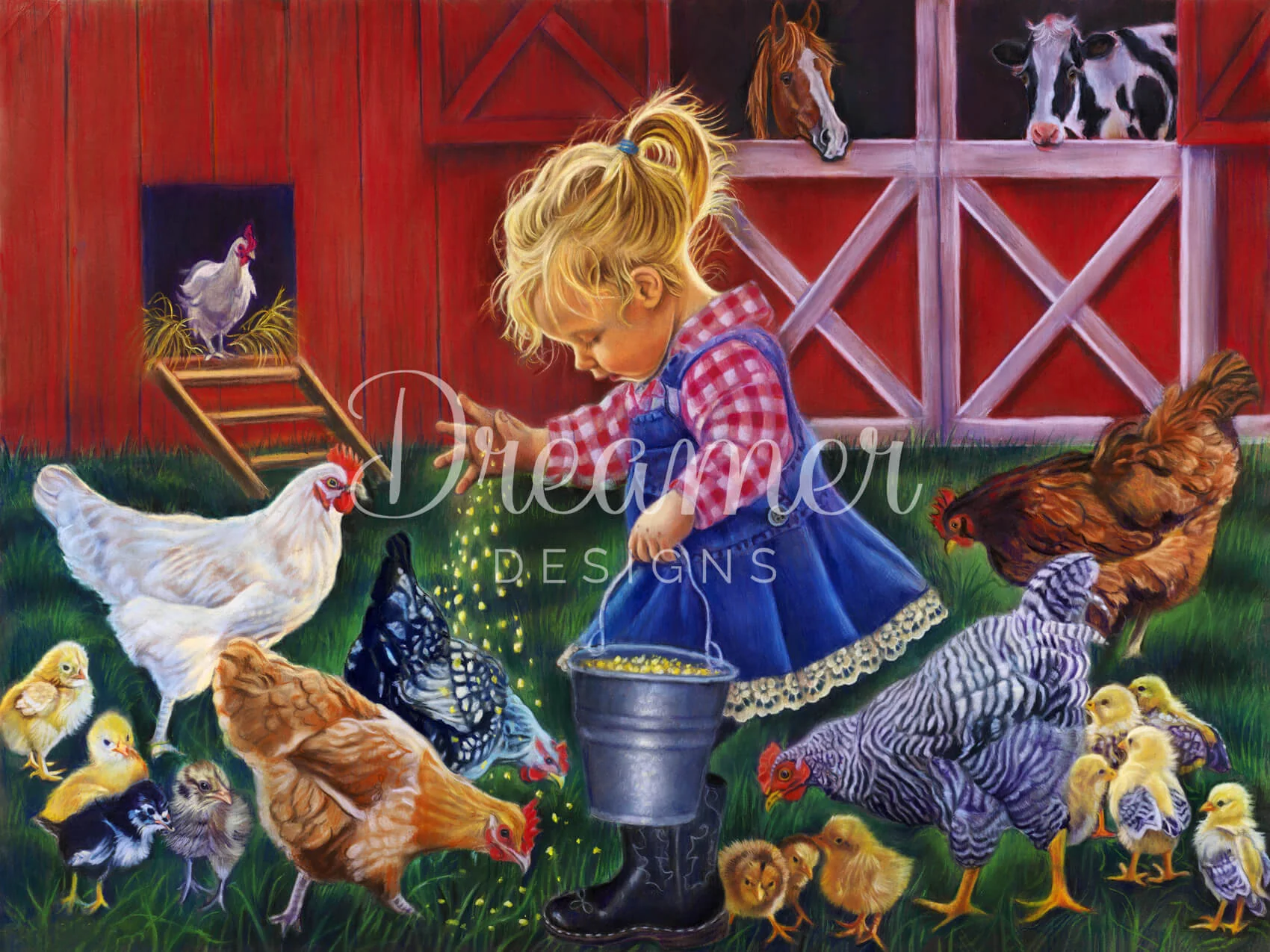 Little Farmer Girl