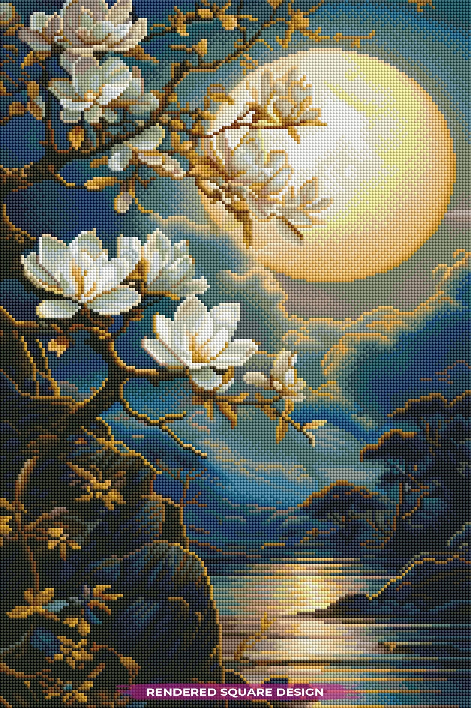Magnolias and Moonscape - Image 2