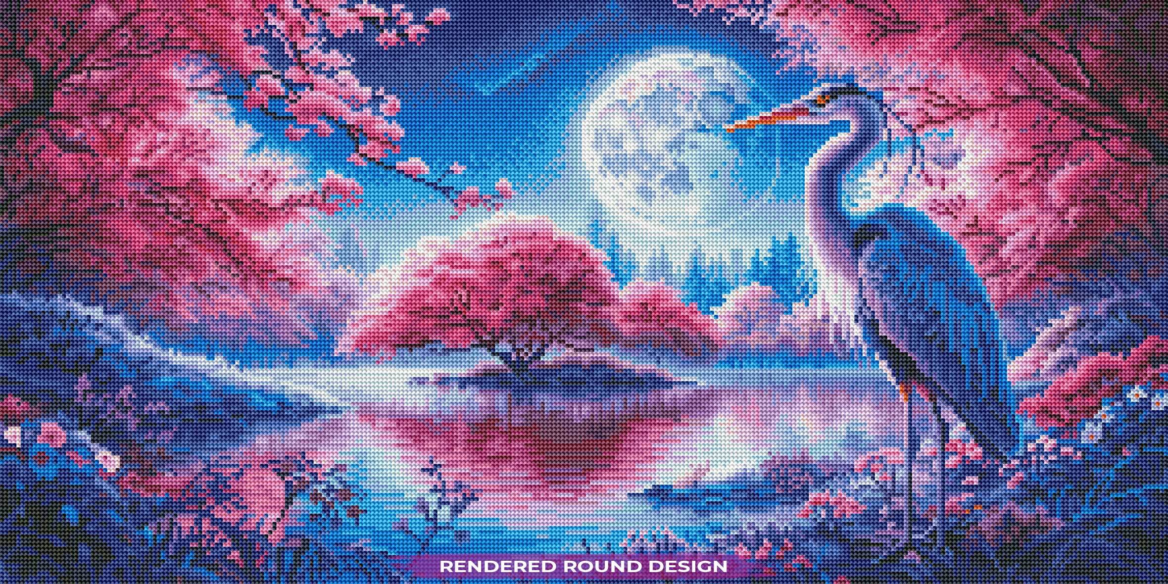 Moonlit Heron - Image 3