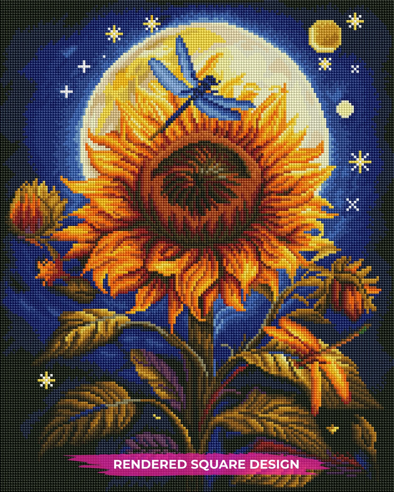 Nighttime Sunflower - Image 2