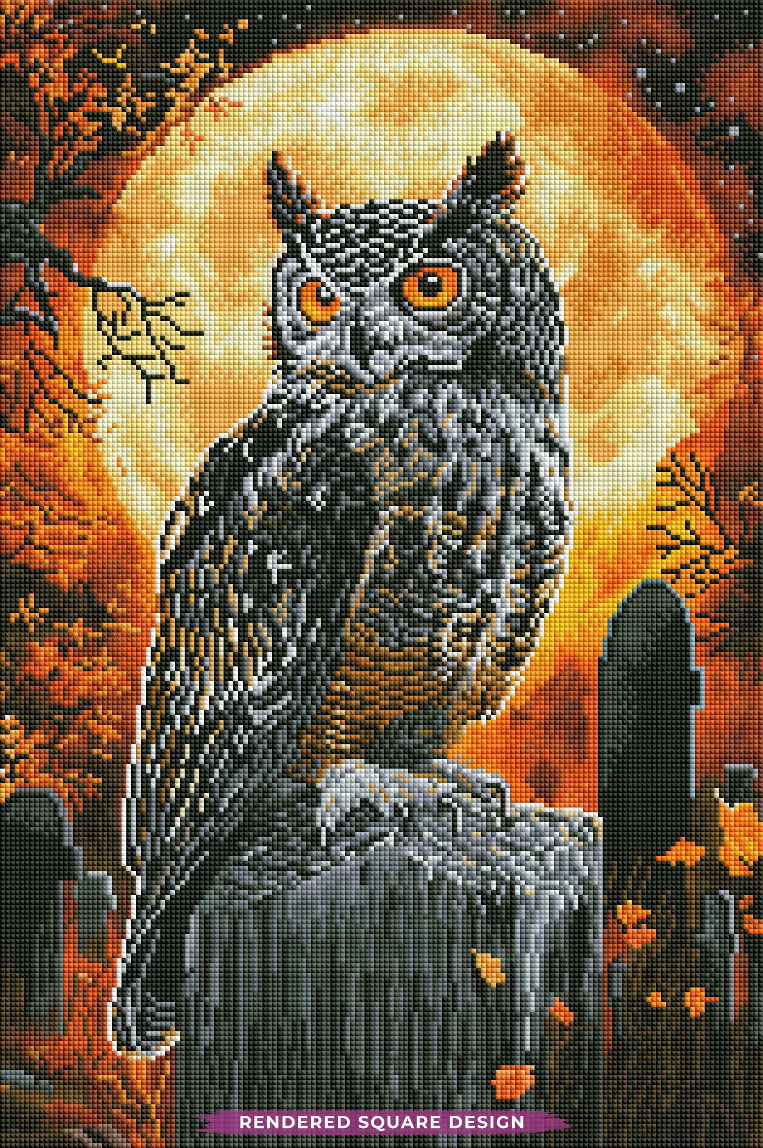 Owl On The Tombstone - Image 2