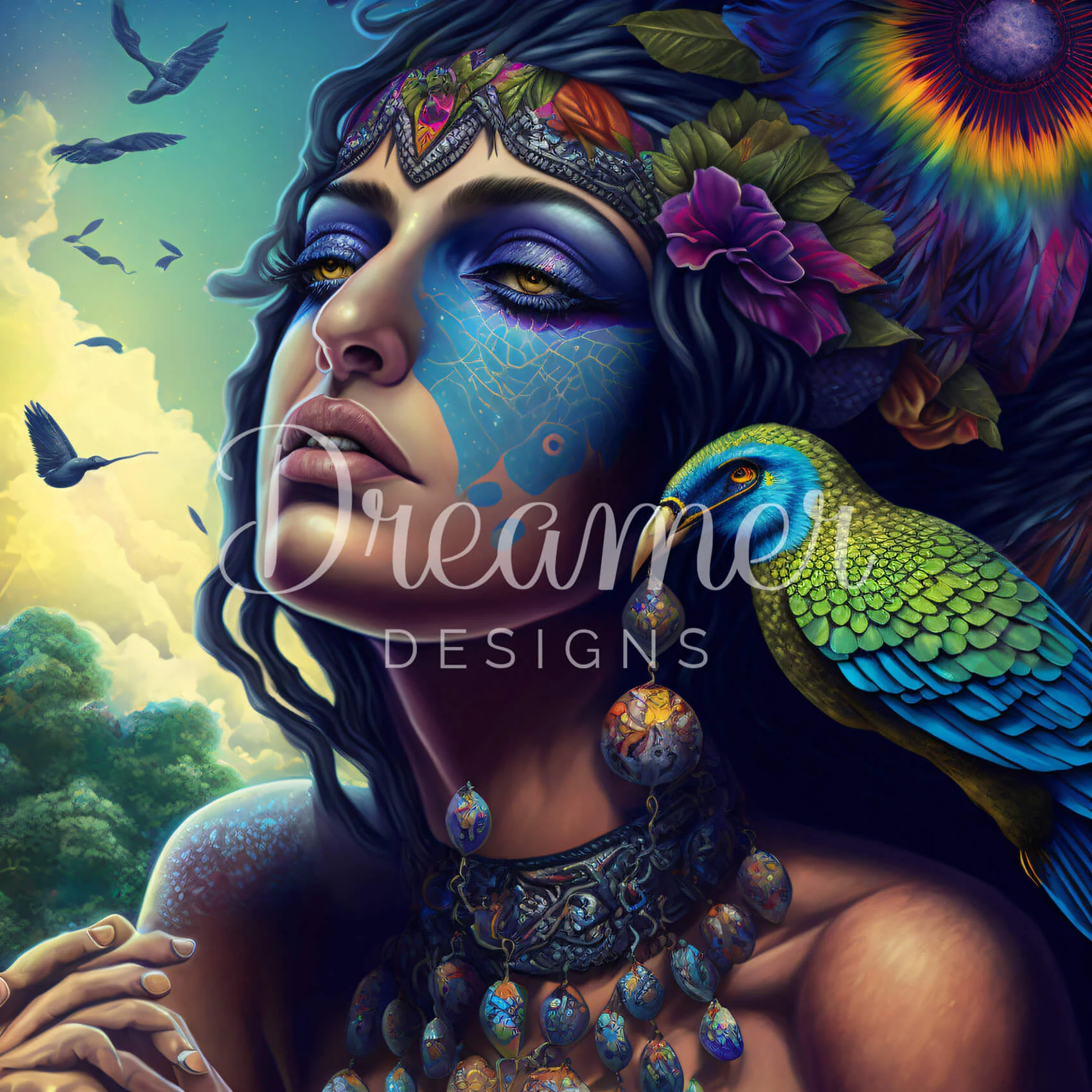 Parrot Priestess
