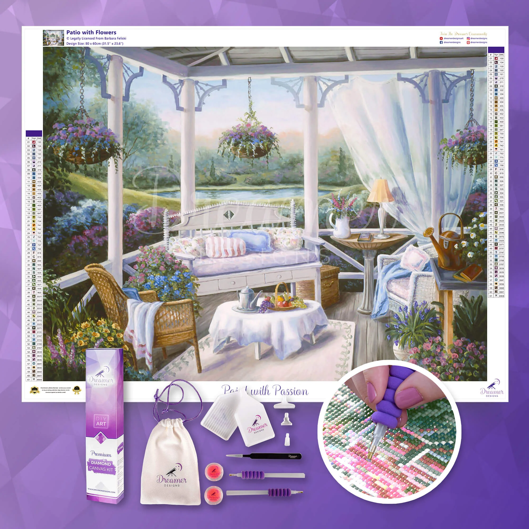 Patio with Flowers - Image 3
