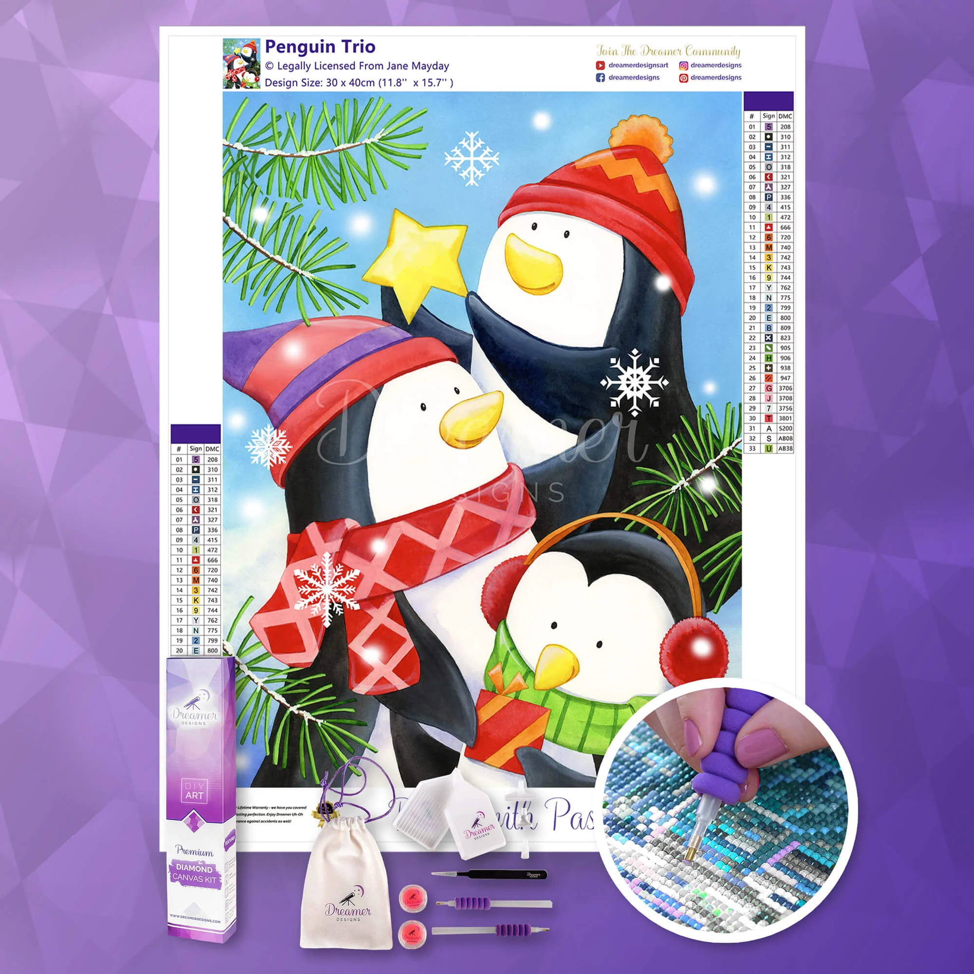Penguin Trio - Image 3