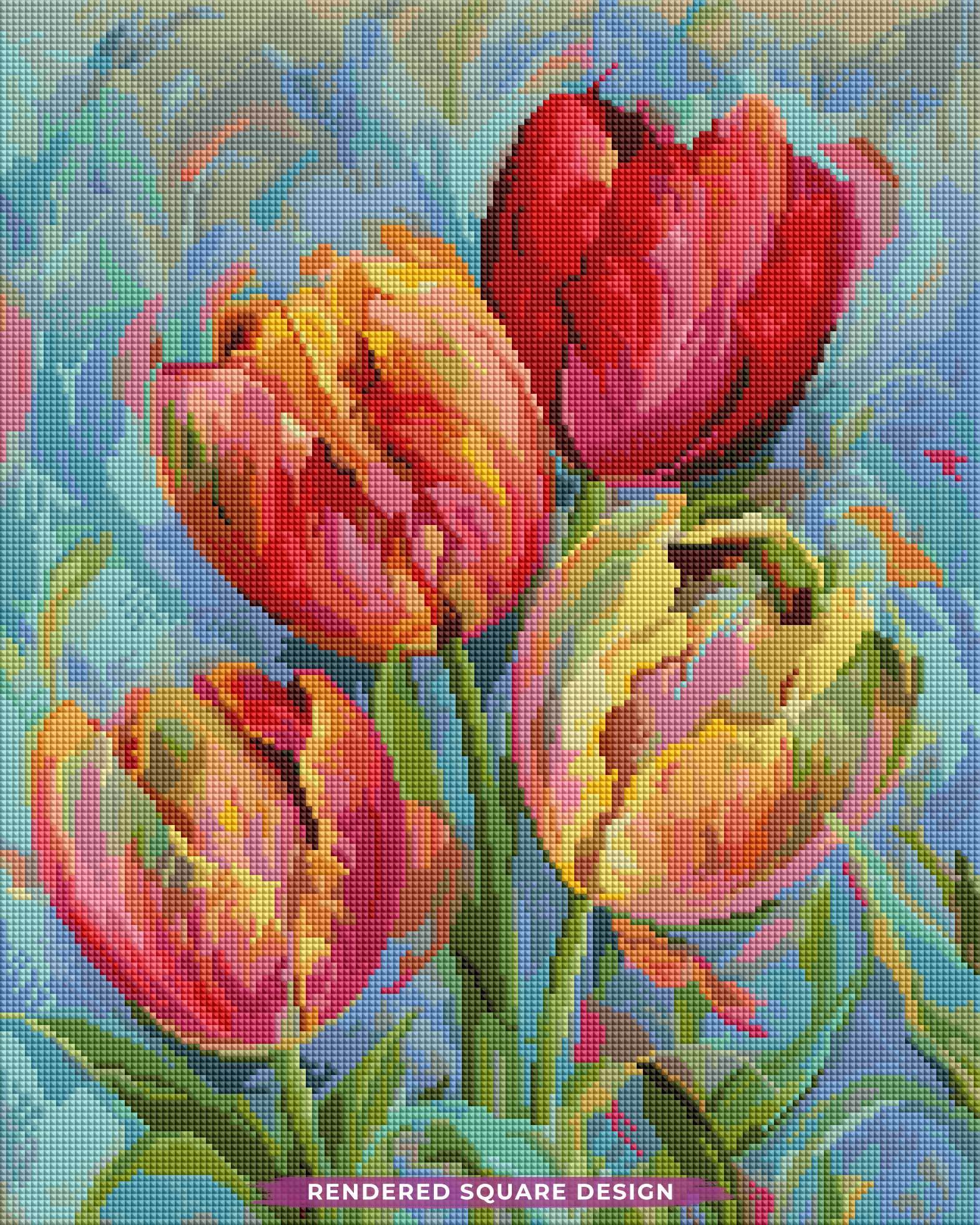 Rainbow Tulips - Image 2