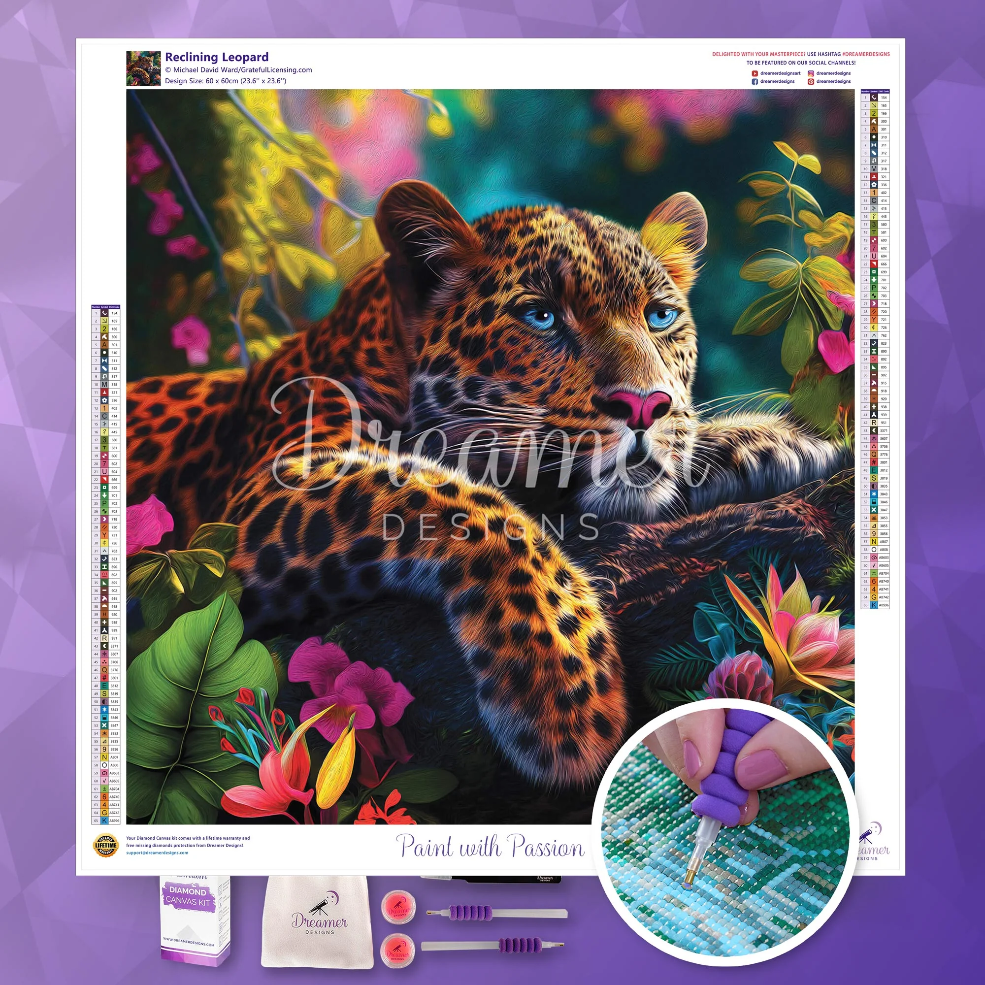 Reclining Leopard - Image 3