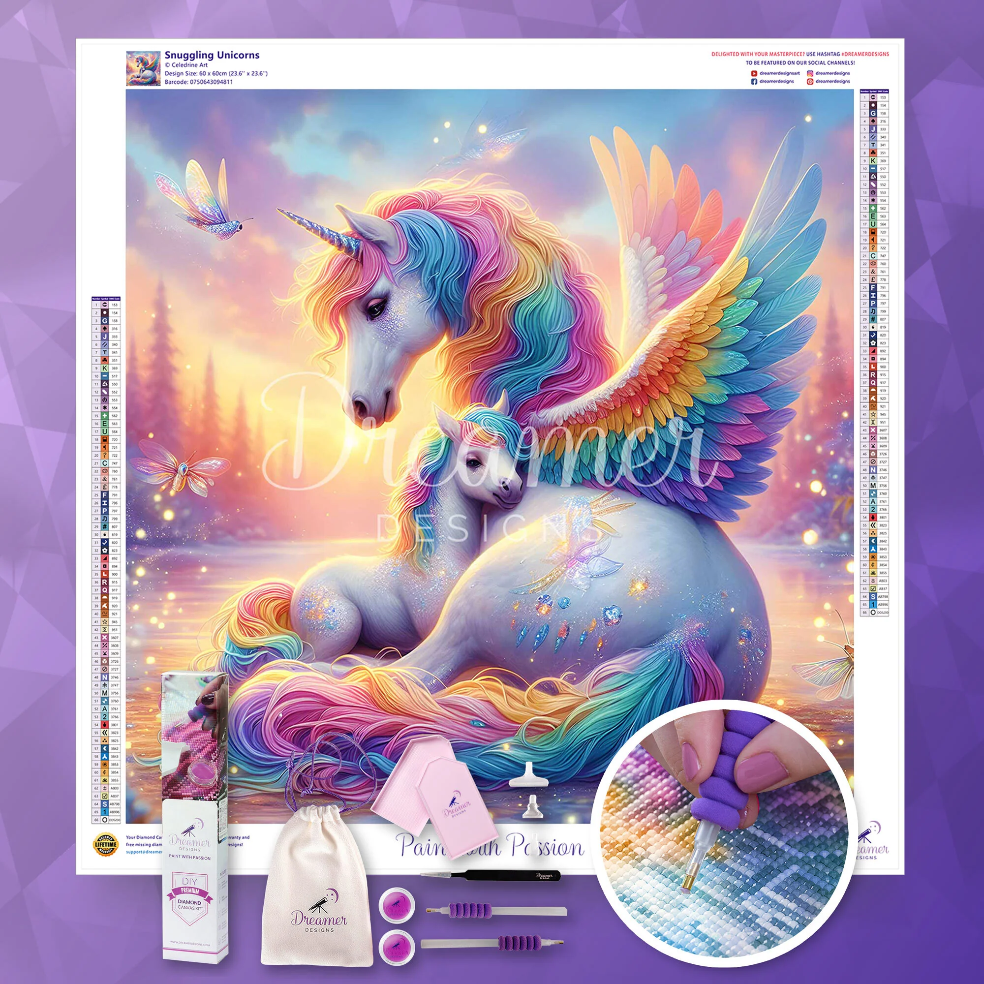 Snuggling Unicorns - Image 3