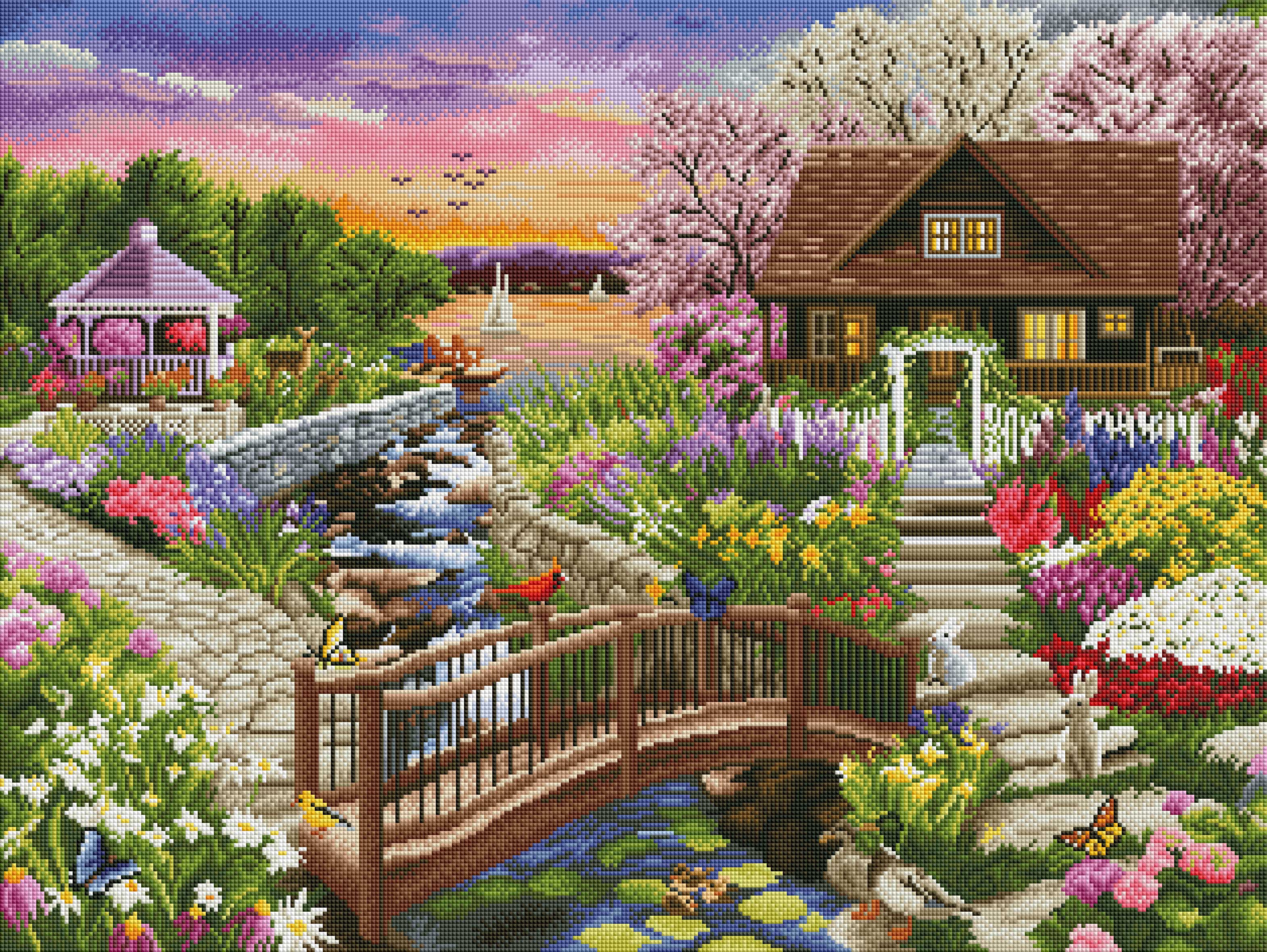 Spring Blooms on the Lake - Image 2