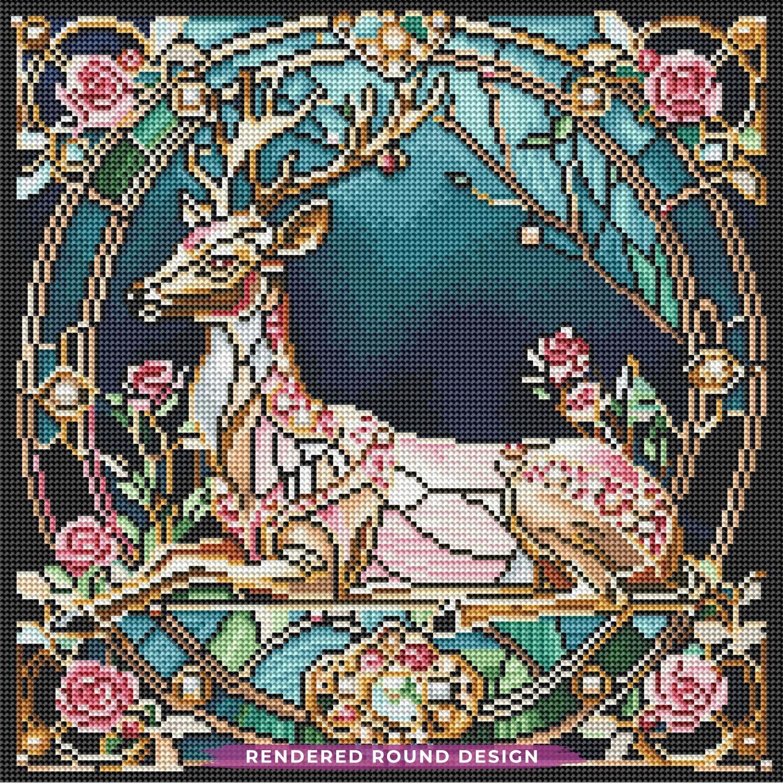 Stained Glass Deer - Image 3