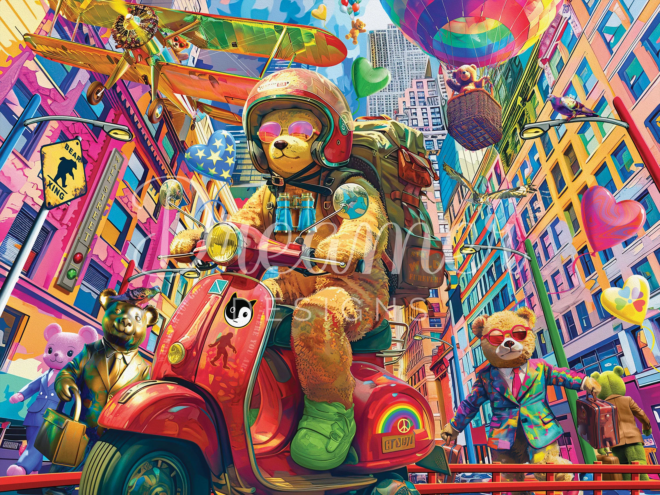 Teddy on the Go!