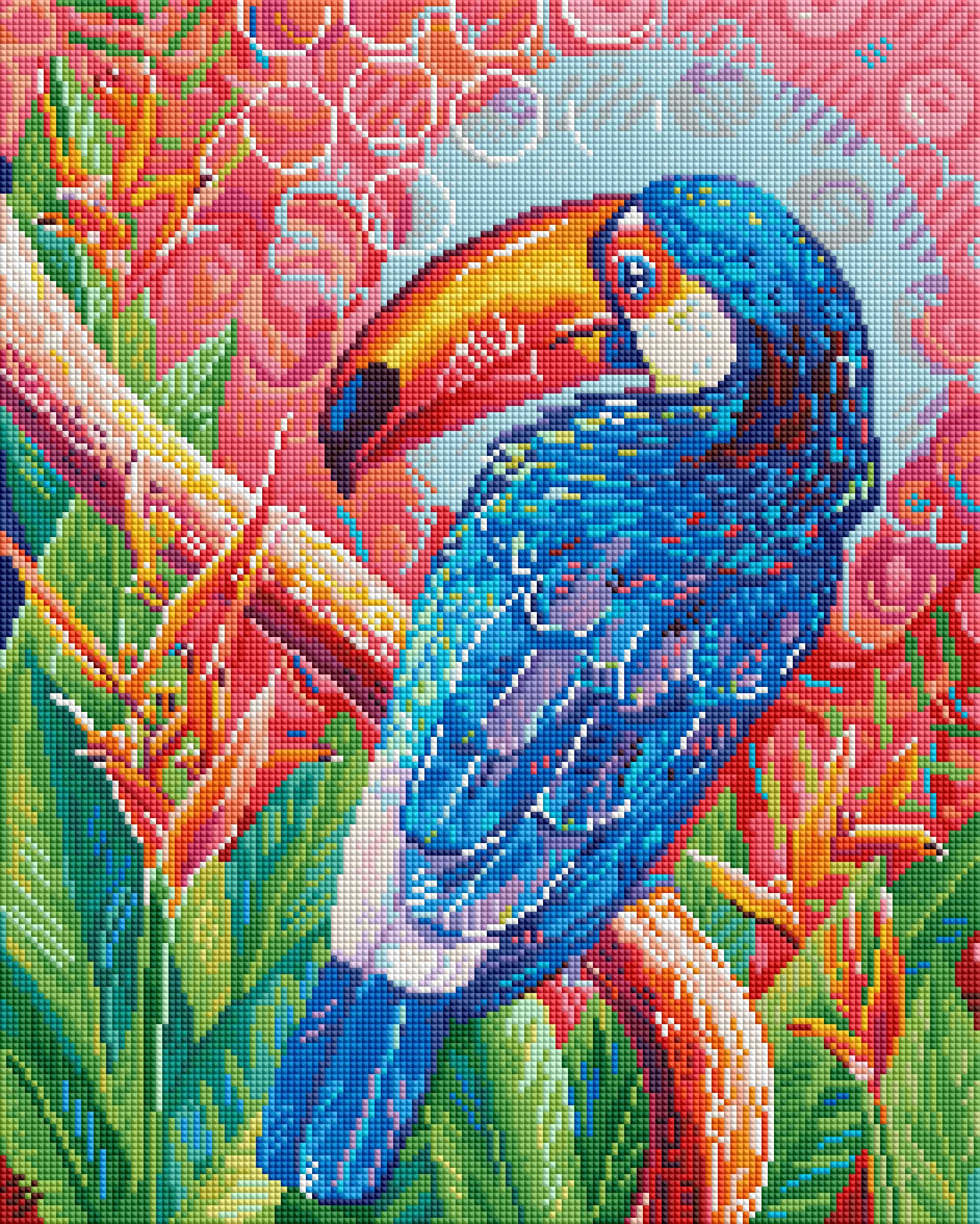 Toucan With Heliconia Flowers - Image 2