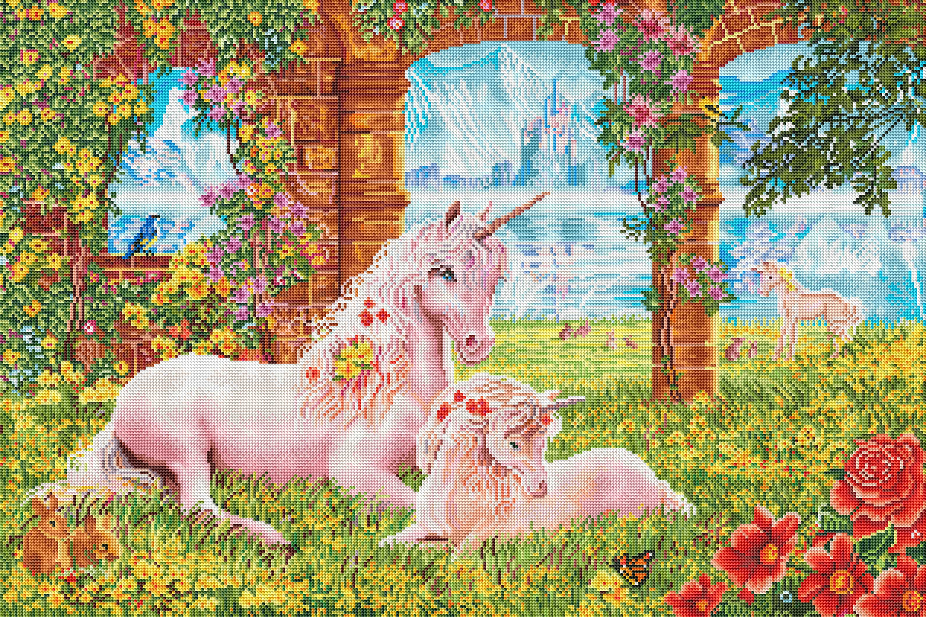 Unicorn Mother and Foal - Image 2