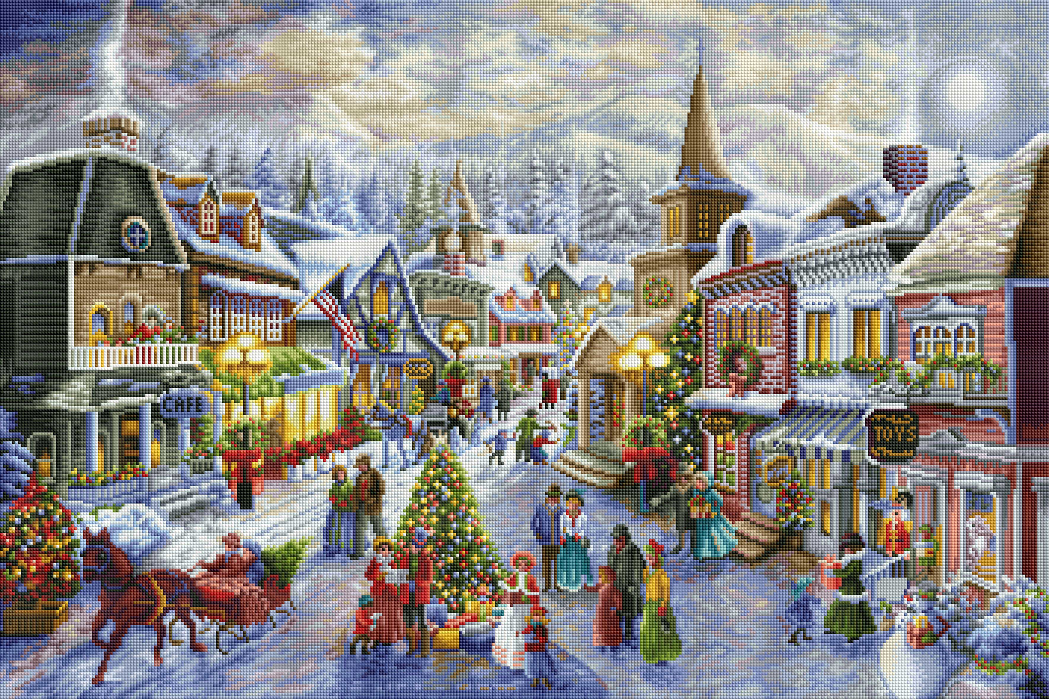 Victorian Christmas Village - Image 2