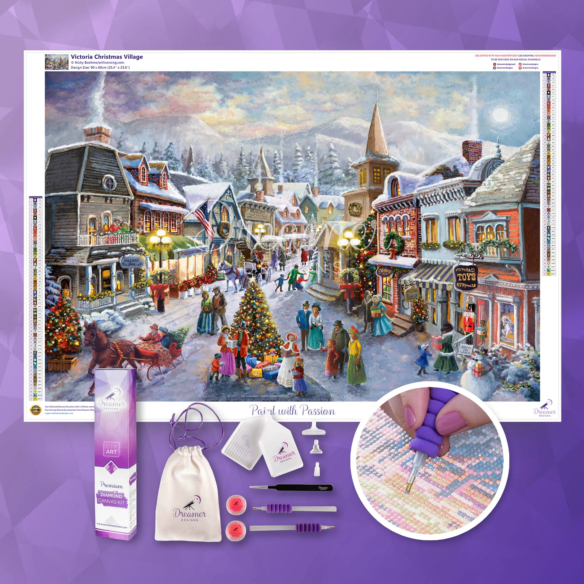 Victorian Christmas Village - Image 3