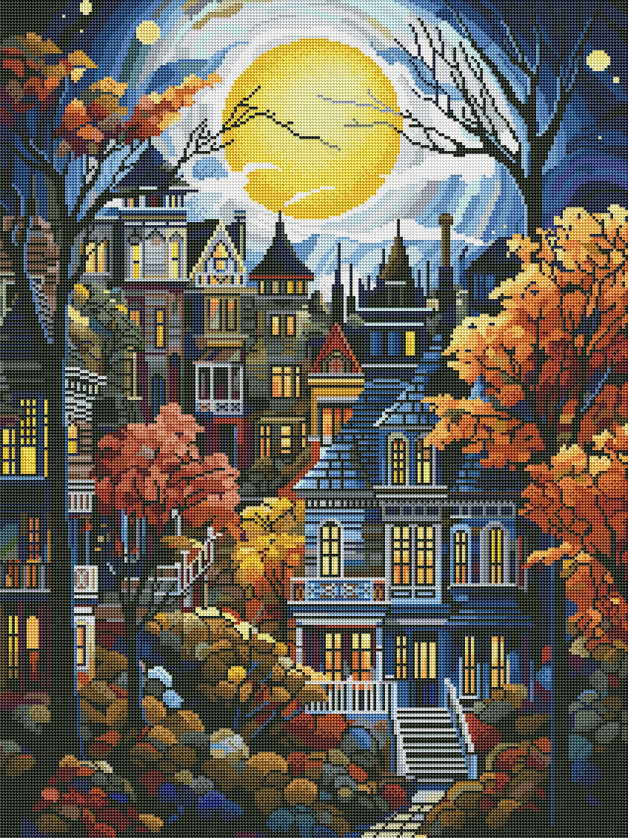Village Under the Moon - Image 2