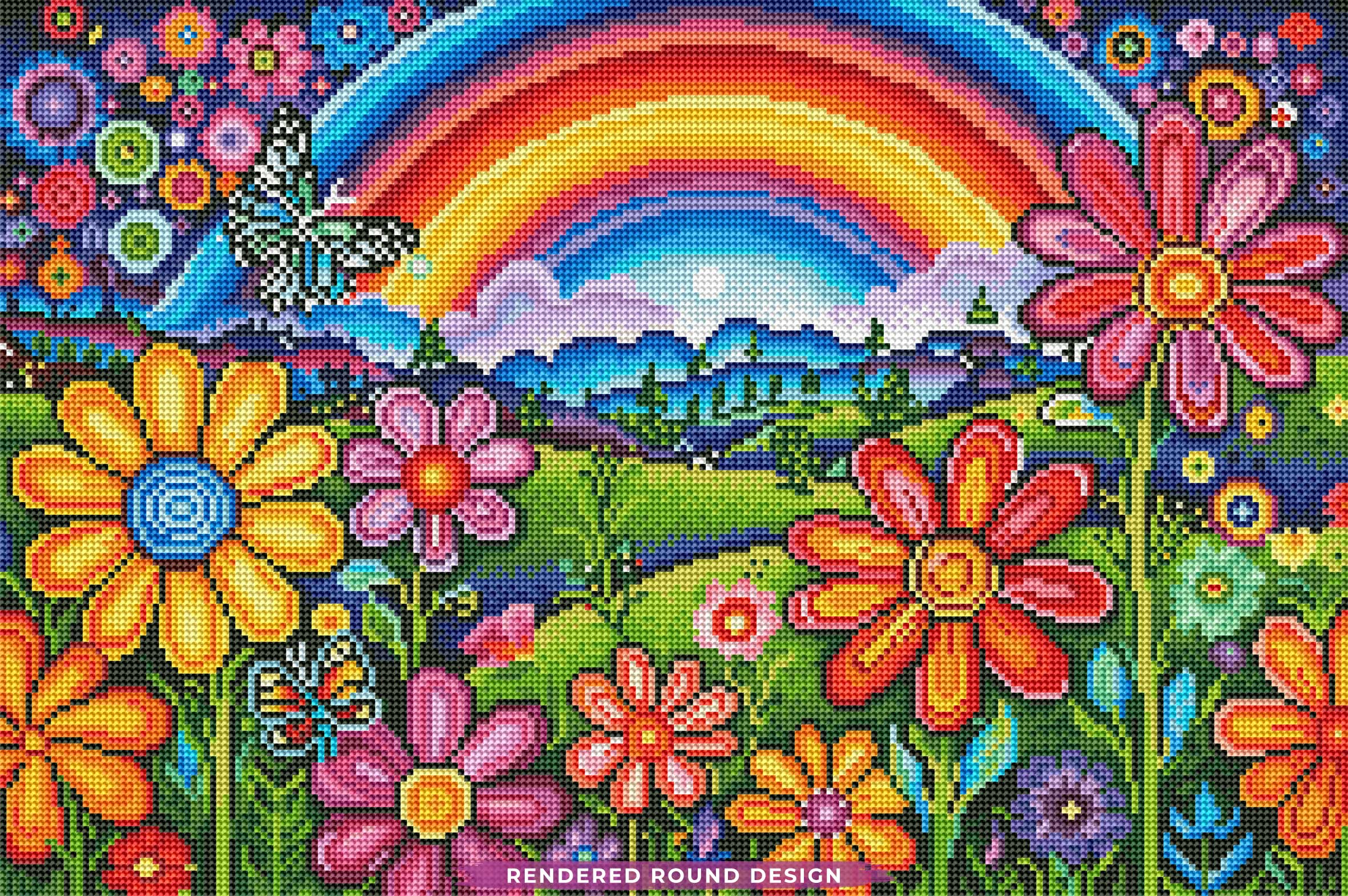 Wild Rainbow Flowers - Image 3