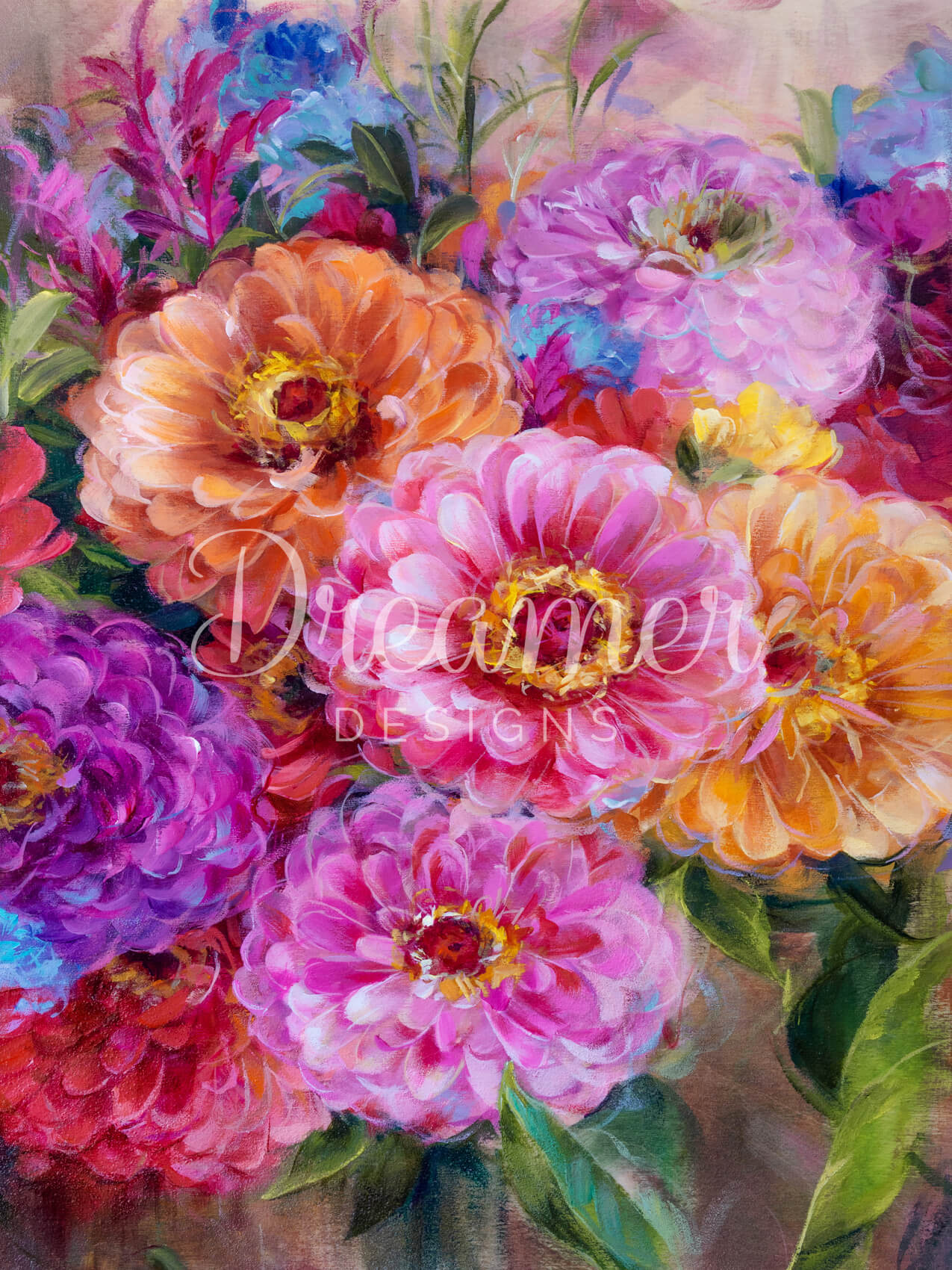 Zinnia Bouquet