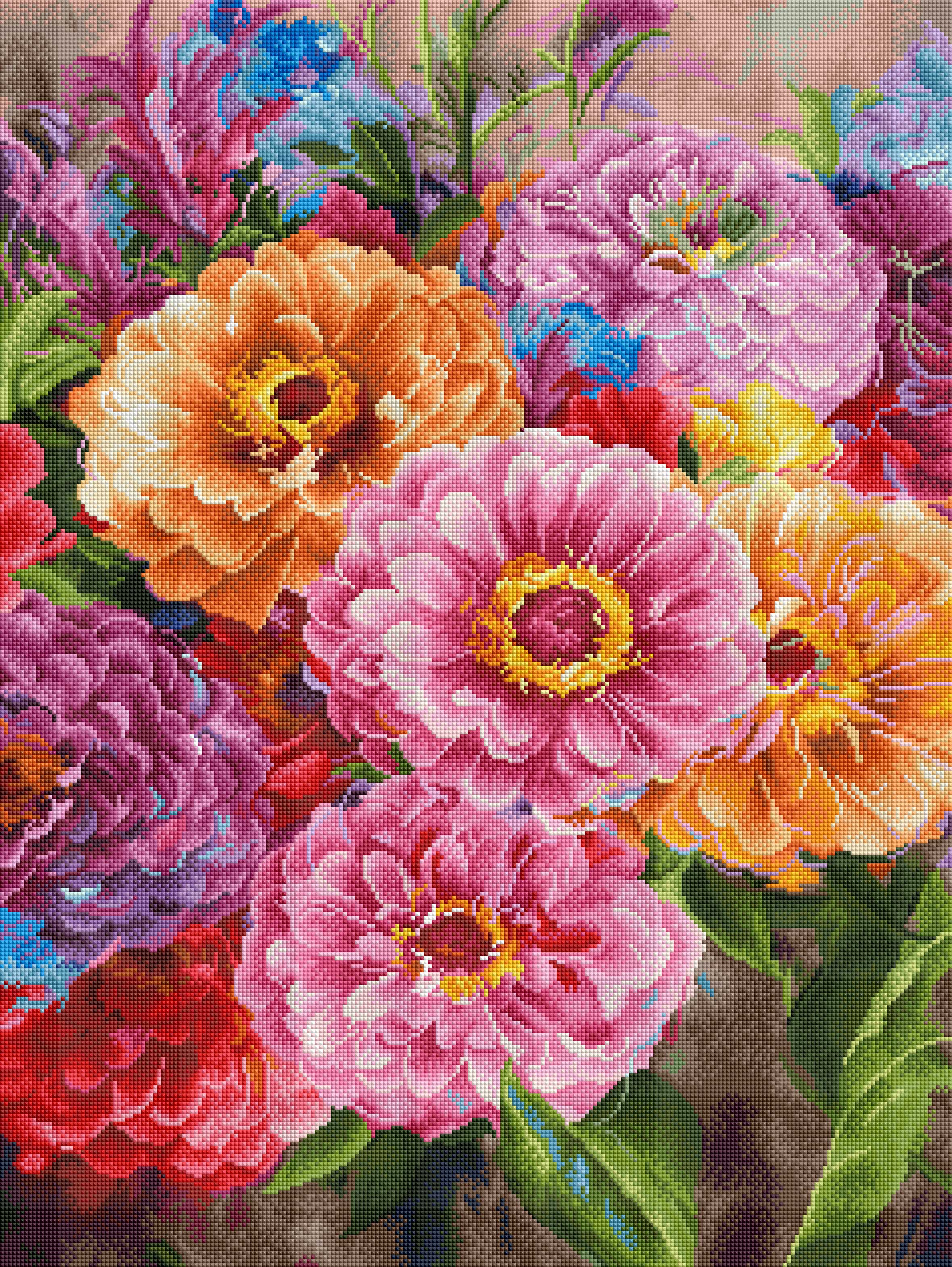 Zinnia Bouquet - Image 2